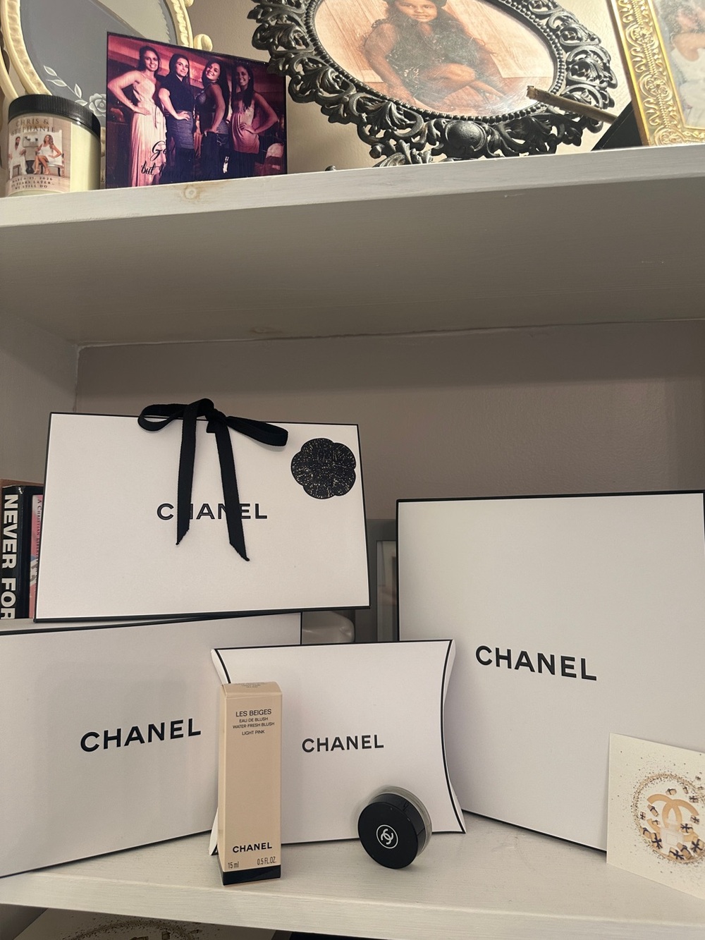 CHANEL Branded Gift Boxes and packaging